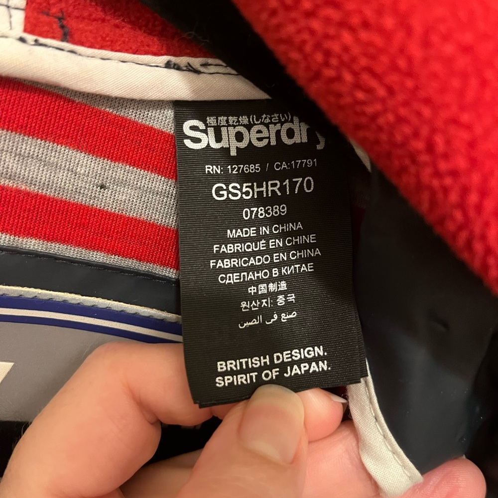 Superdry Nautical Ladies Hooded Jacket - Boat Duffle Jacket Fully Linedsize M - Picture 10 of 16